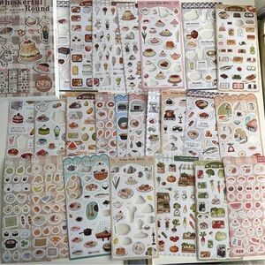 36+ Sheets of Food Stickers for Junk Journals + Scrapbooks